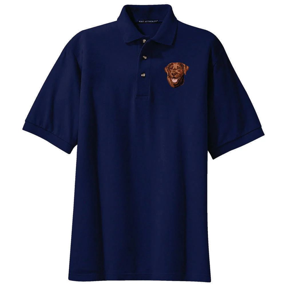 Labrador Retriever Embroidered Polo Shirt - Image 4