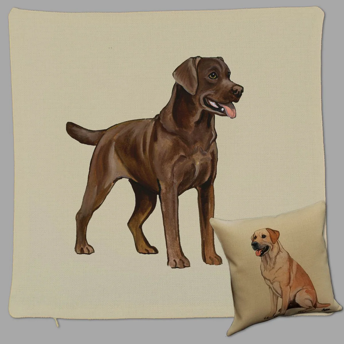 Labrador Retriever Pillow Cover - Image 2