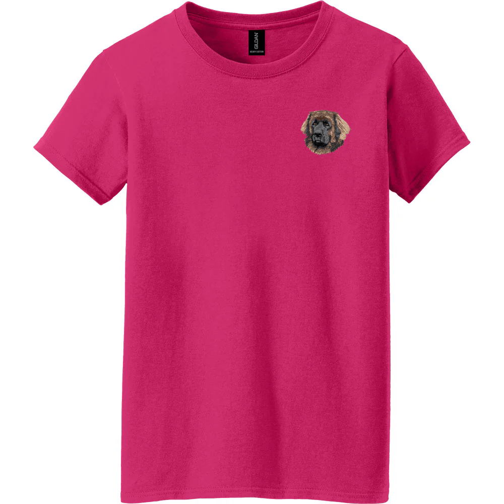 Leonberger Embroidered Women's T-Shirt