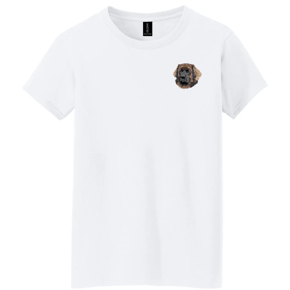 Leonberger Embroidered Women's T-Shirt - Image 2