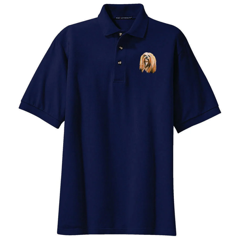 Lhasa Apso Embroidered Polo Shirt - Image 4