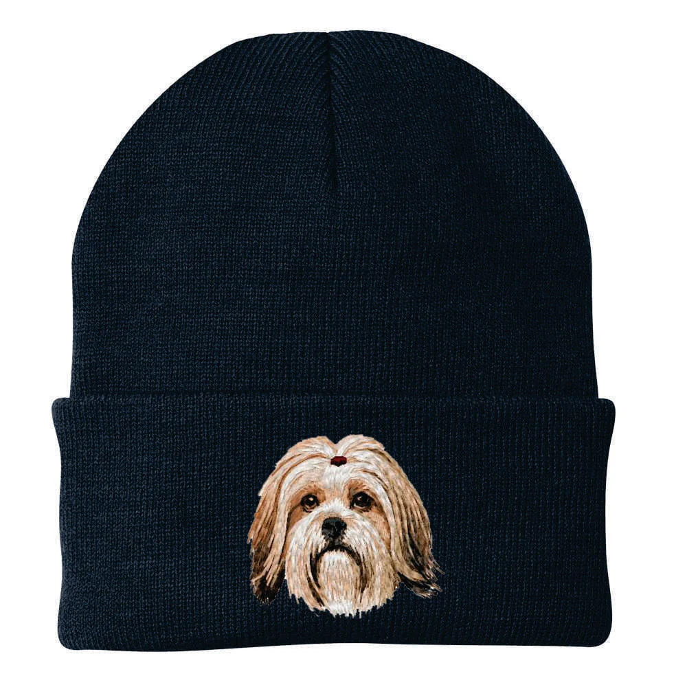 Lhasa Apso Embroidered Beanie - Image 10