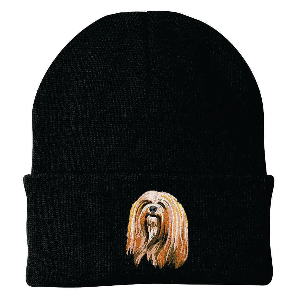 Lhasa Apso Embroidered Beanie - Image 3