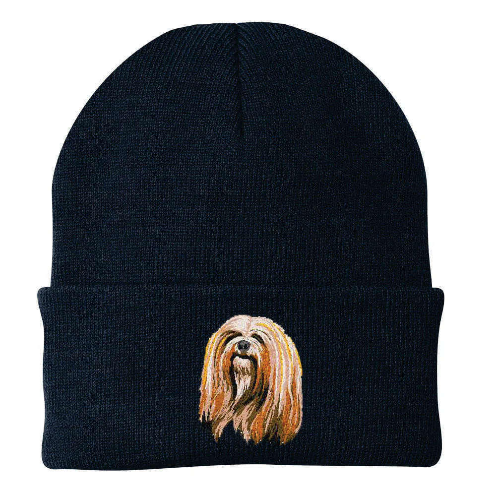 Lhasa Apso Embroidered Beanie - Image 4
