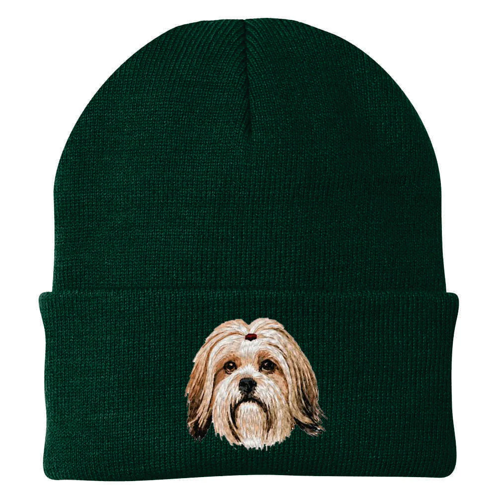 Lhasa Apso Embroidered Beanie - Image 6