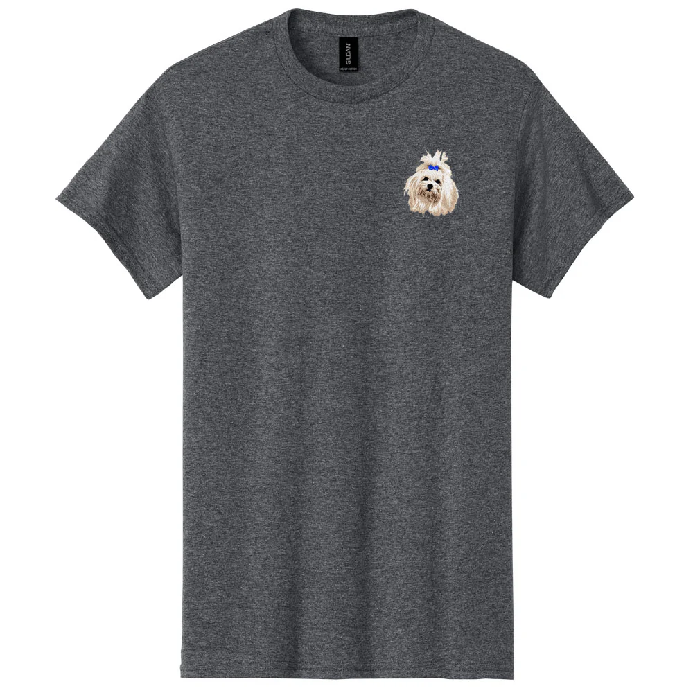 Maltese Embroidered Men's T-Shirt - Image 6