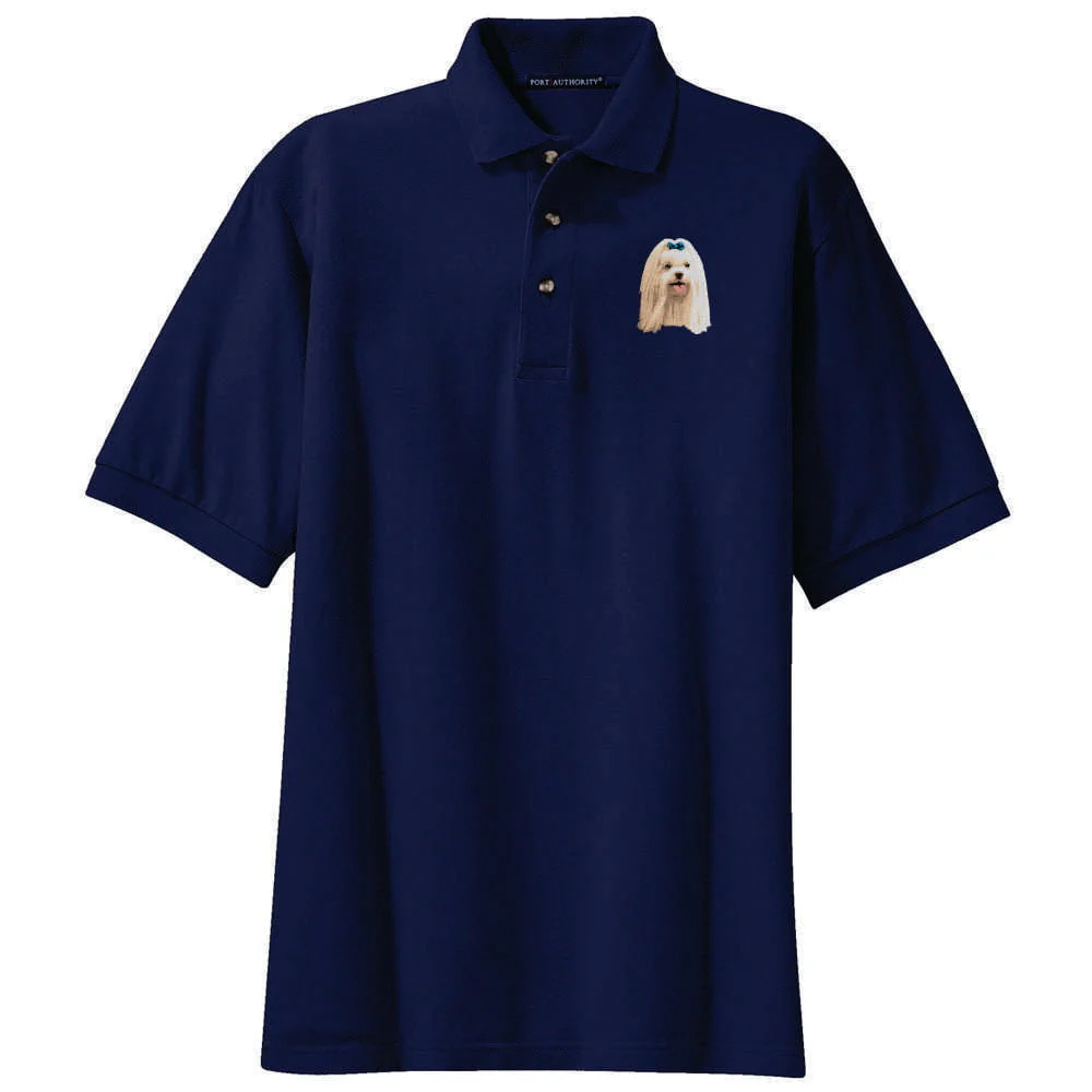 Maltese Embroidered Polo Shirt