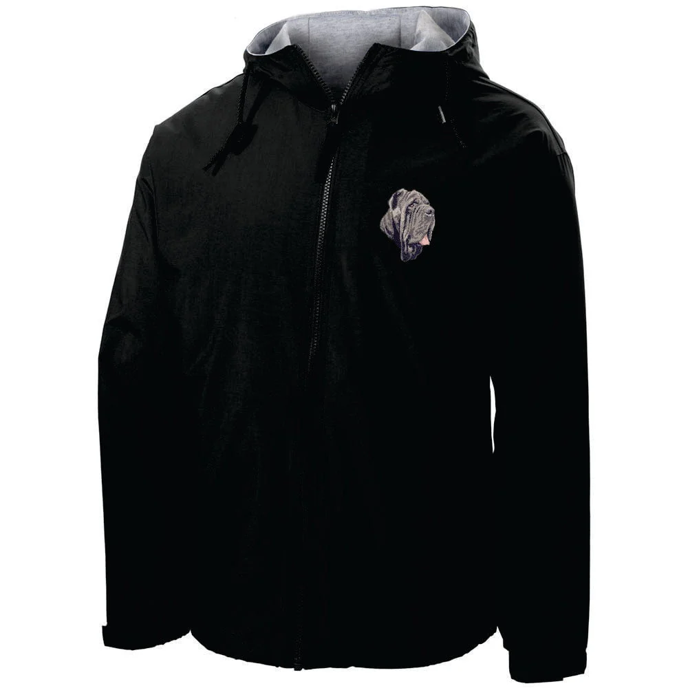Neapolitan Mastiff Embroidered Hooded Jacket - Image 3