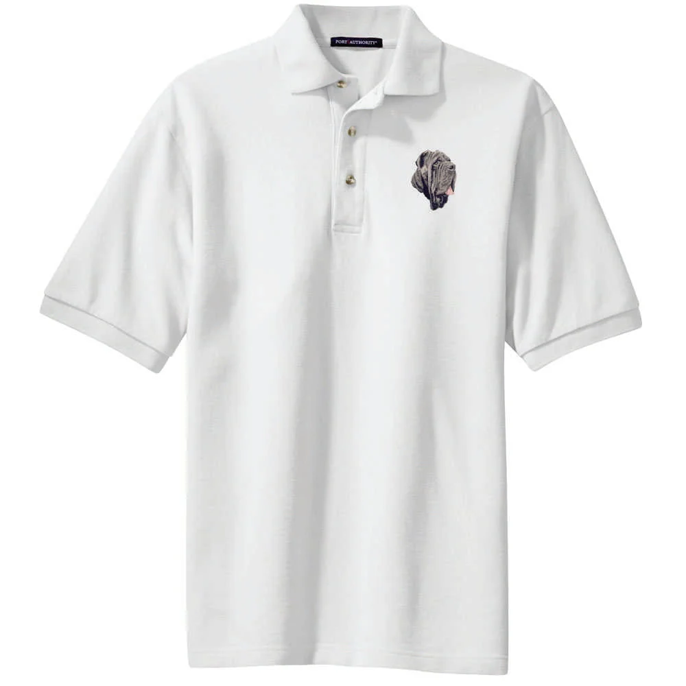 Neapolitan Mastiff Embroidered Polo Shirt - Image 2