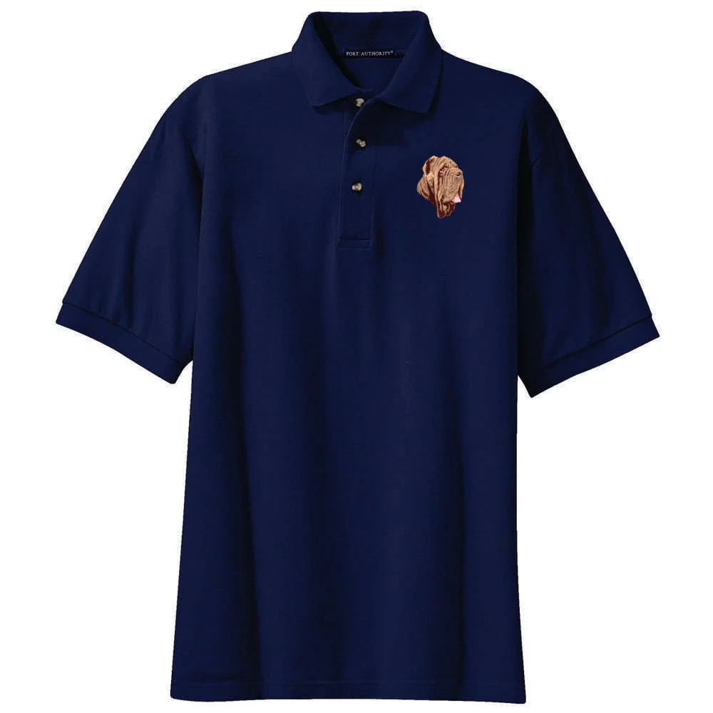 Neapolitan Mastiff Embroidered Polo Shirt - Image 4