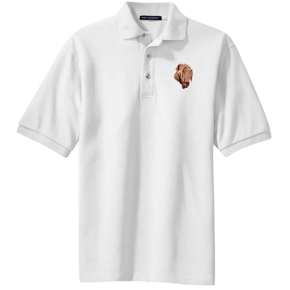 Neapolitan Mastiff Embroidered Polo Shirt - Image 5