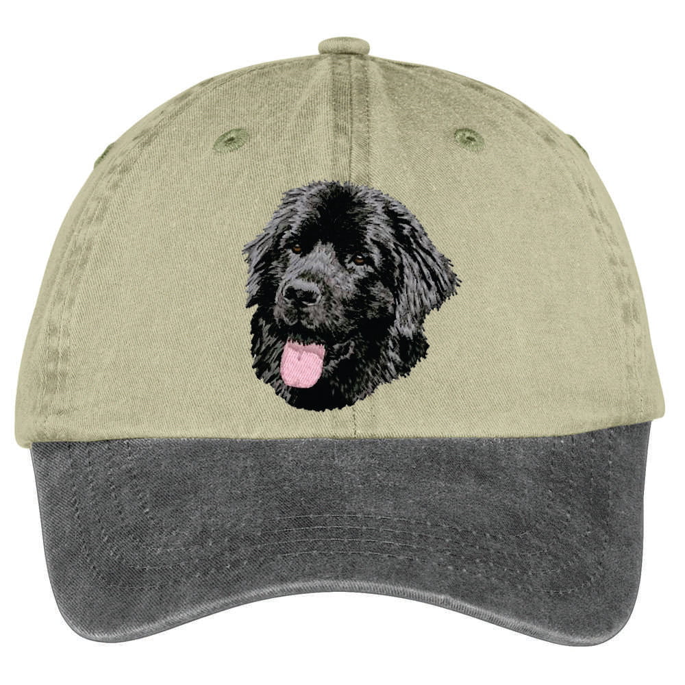 Newfoundland  Embroidered Two Tone Baseball Cap - Image 2