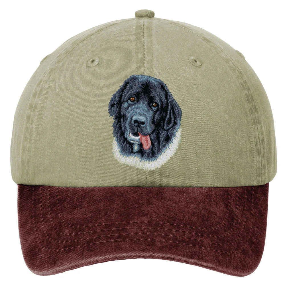 Newfoundland  Embroidered Two Tone Baseball Cap - Image 6