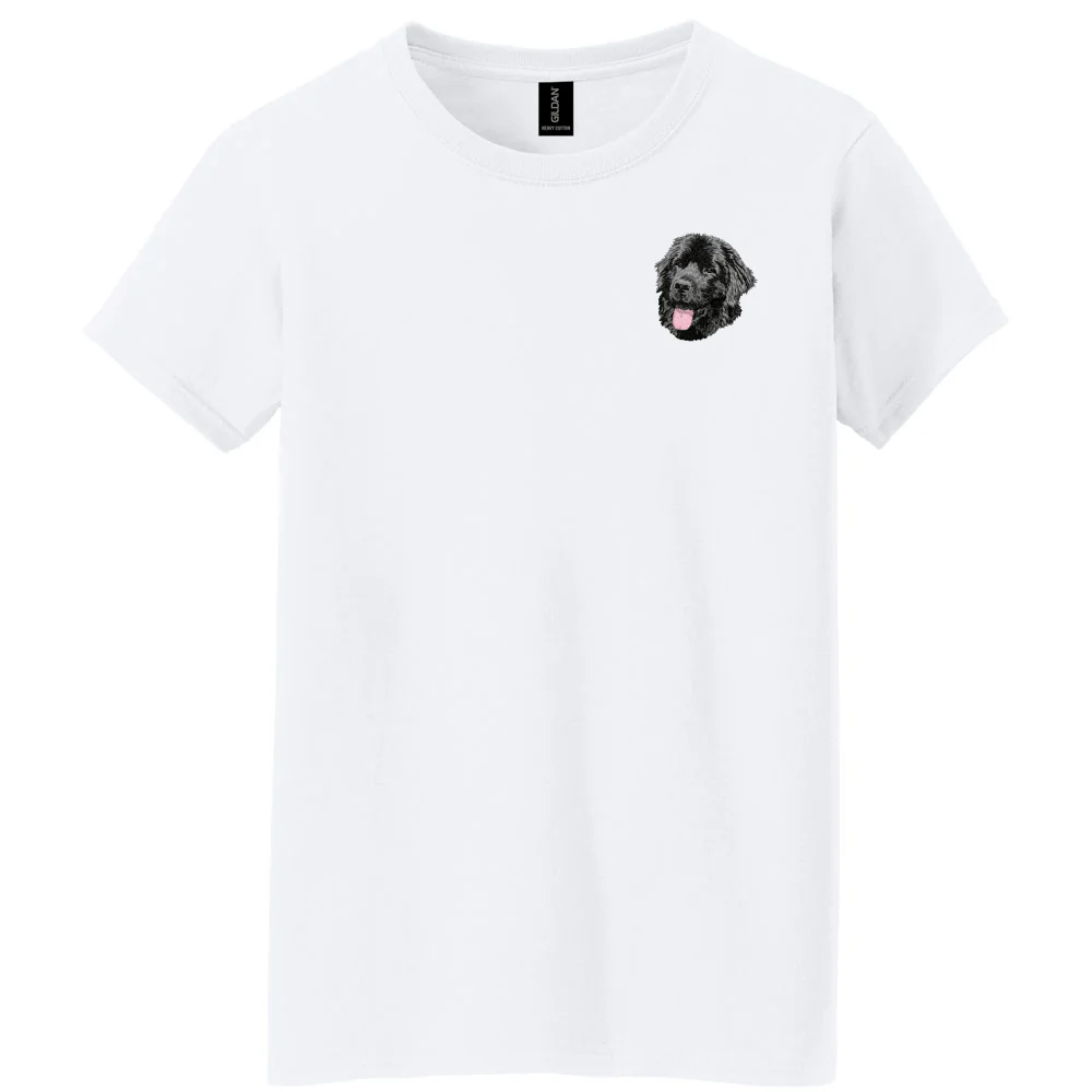 Newfoundland Embroidered Women's T-Shirt - Image 3