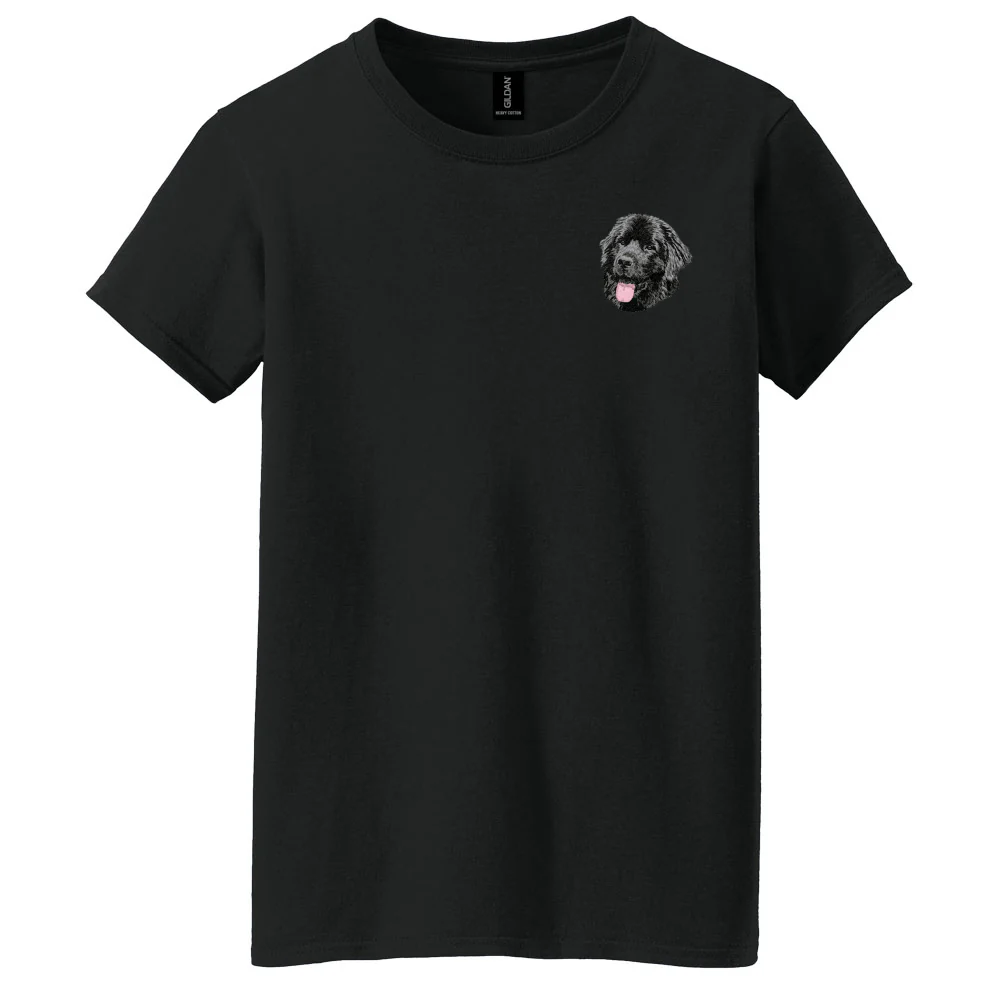 Newfoundland Embroidered Women's T-Shirt - Image 5