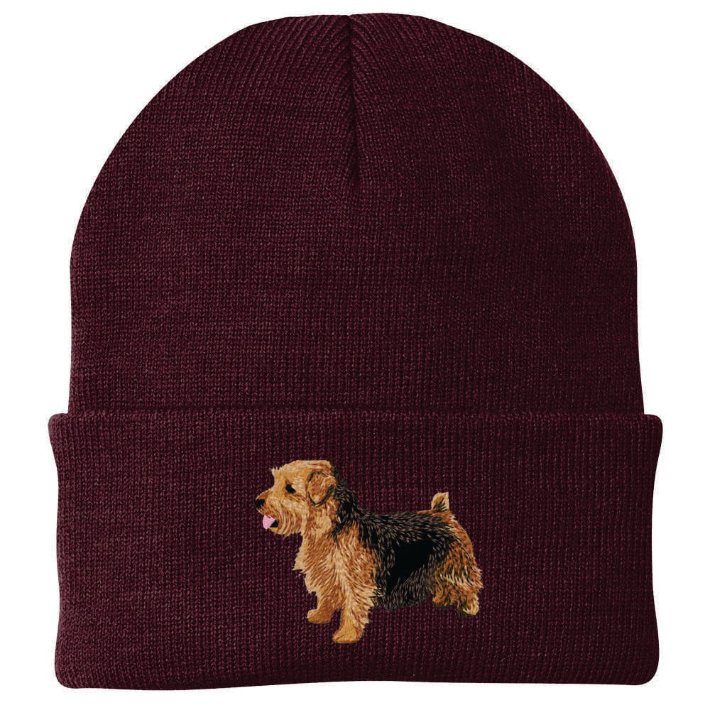 Norfolk Terrier Embroidered Beanie - Image 3