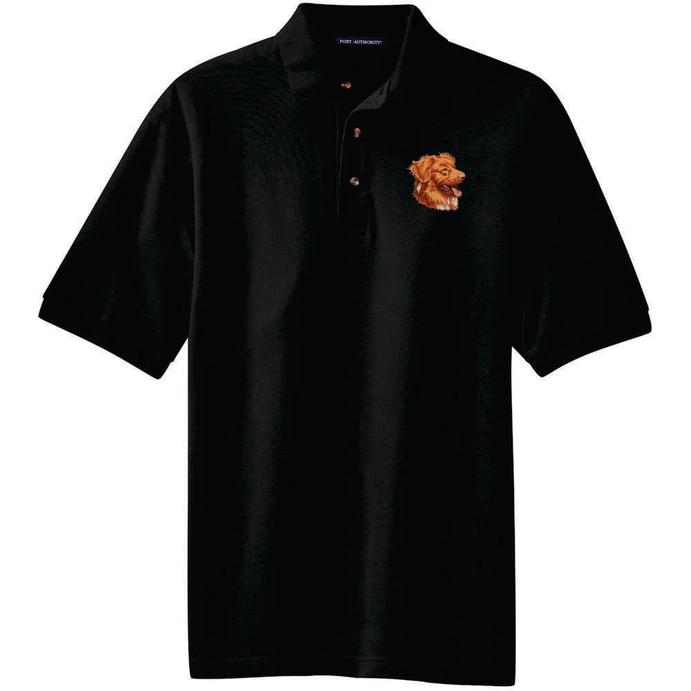 Nova Scotia Duck Tolling Retriever Embroidered Polo Shirt - Image 3