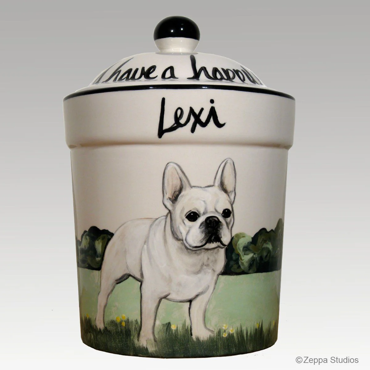 Custom Hand-Painted Personalized Treat Jar - Image 3