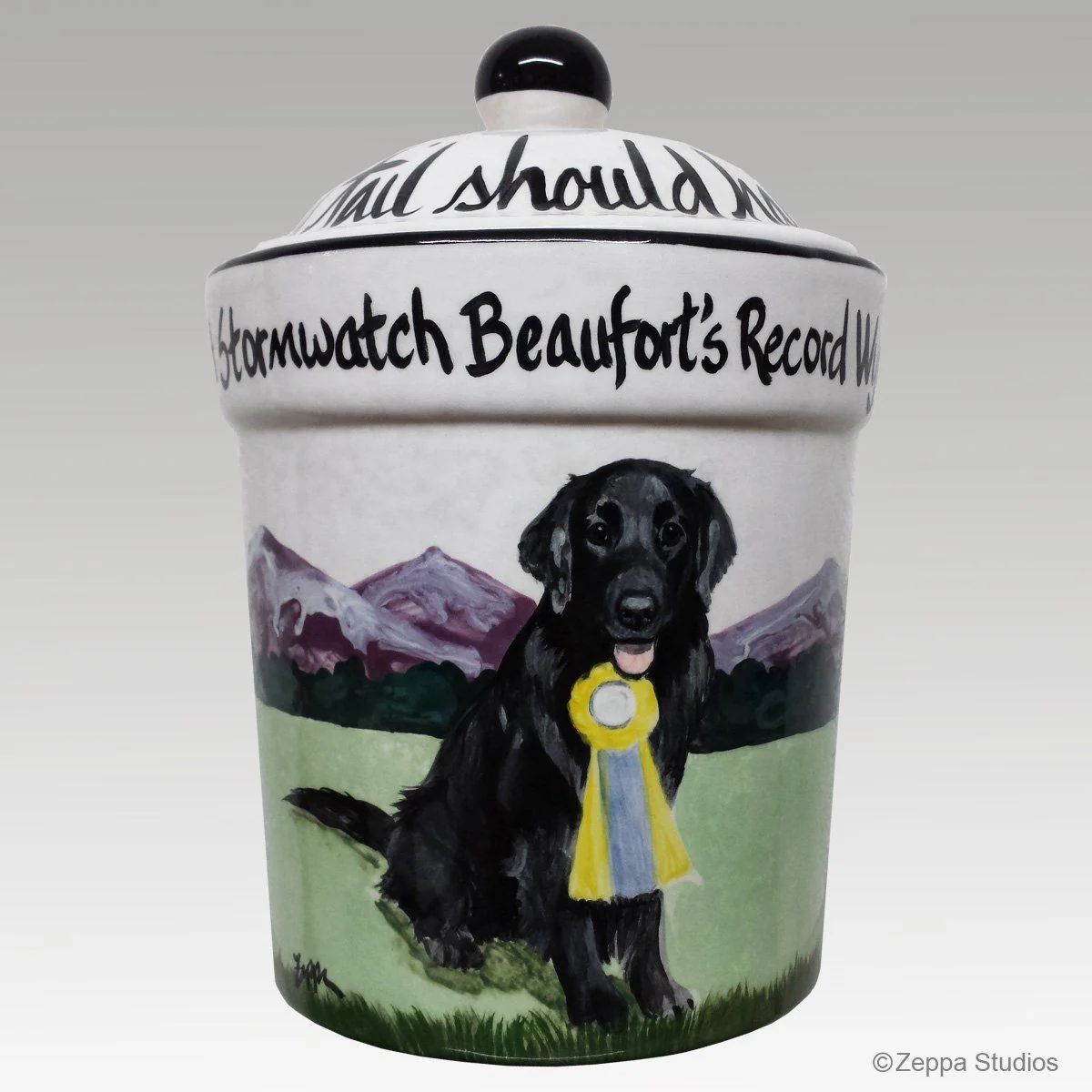 Custom Hand-Painted Personalized Treat Jar - Image 8