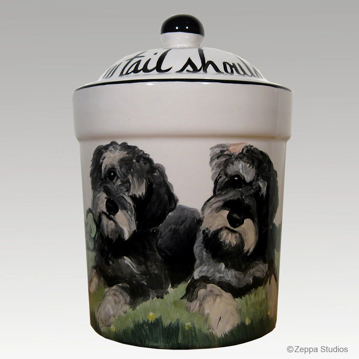 Custom Hand-Painted Personalized Treat Jar - Image 9