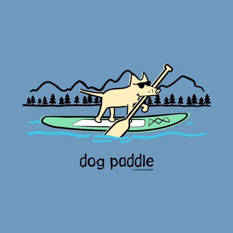 Dog Paddle  - Classic Long-Sleeve T-Shirt - Image 2