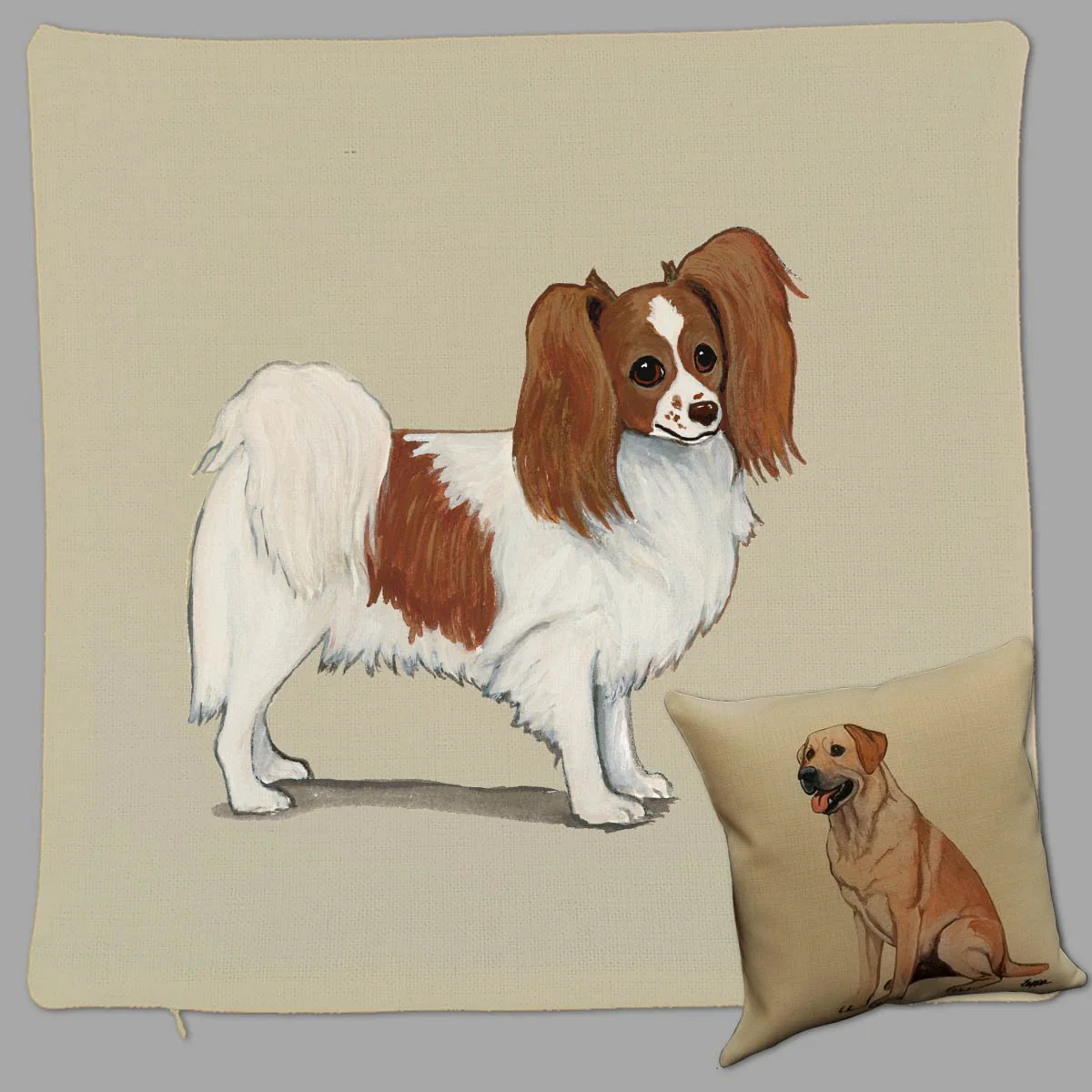 Papillon Pillow Cover - Image 2