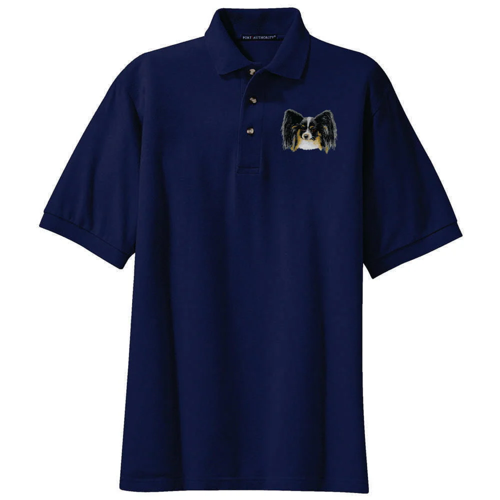 Papillon Embroidered Polo Shirt