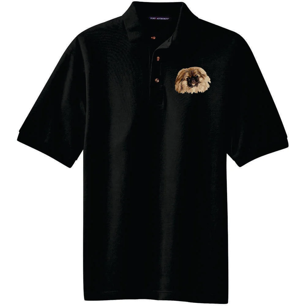 Pekingese Embroidered Polo Shirt - Image 3