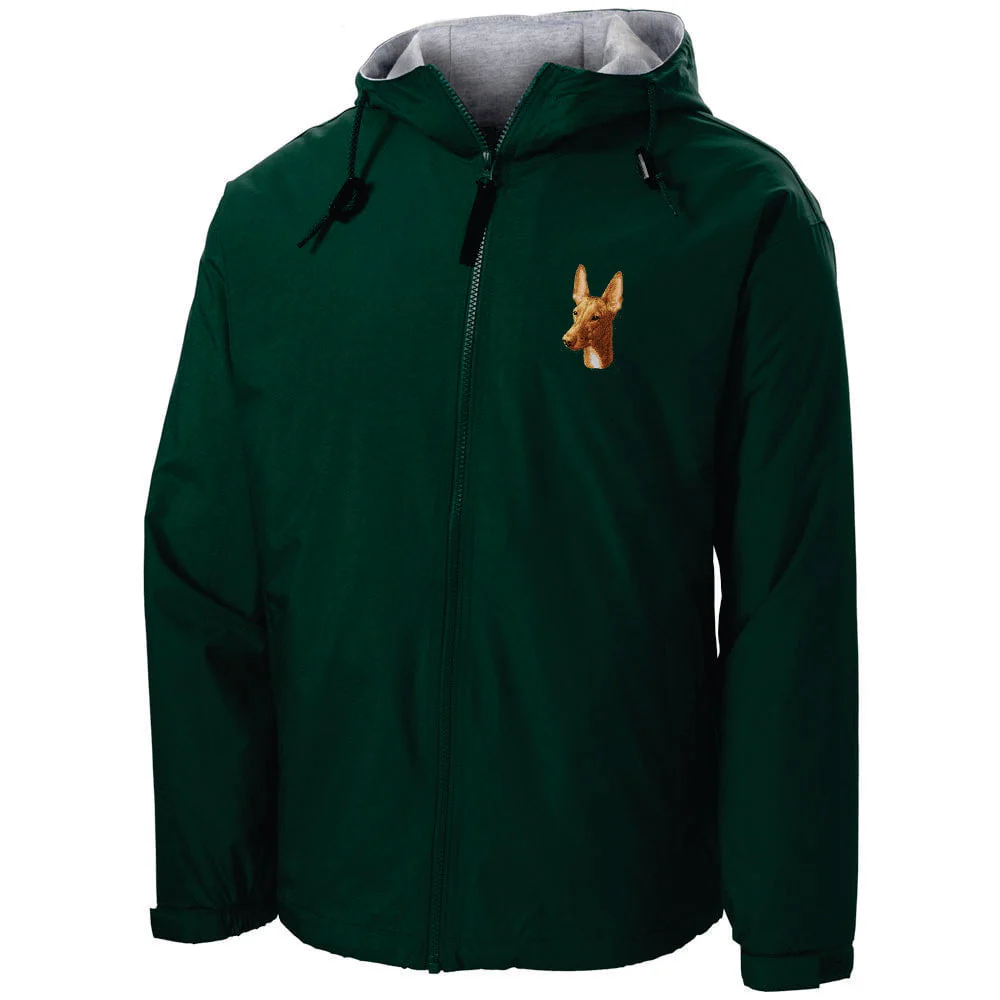 Pharaoh Hound Embroidered Hooded Jacket - Image 3