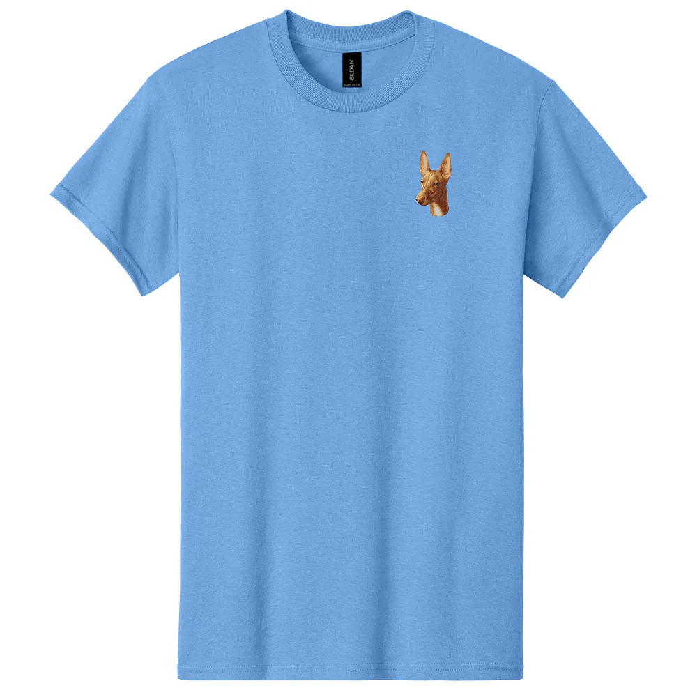 Pharaoh Hound Embroidered Men's T-Shirt