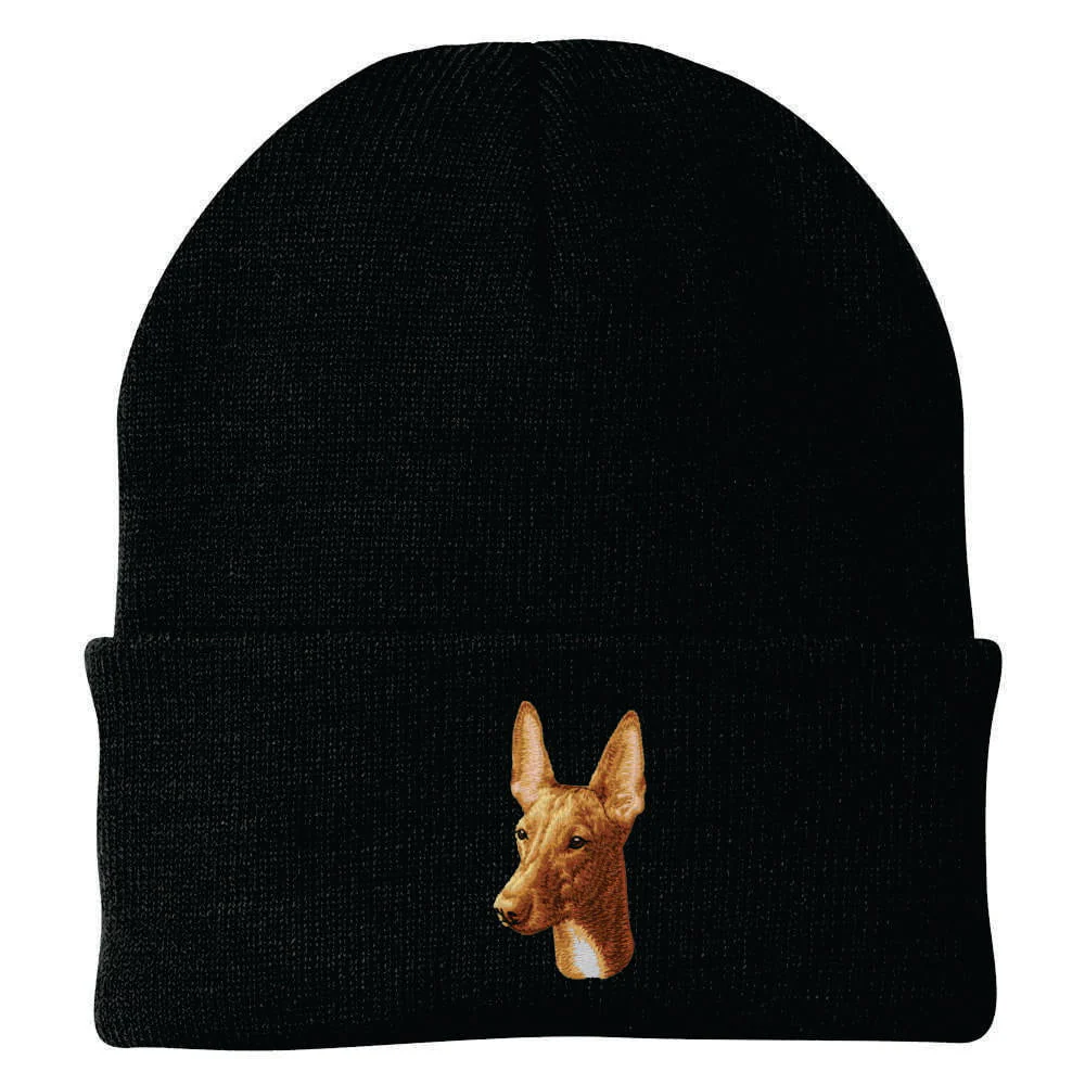 Pharaoh Hound Embroidered Beanie - Image 4