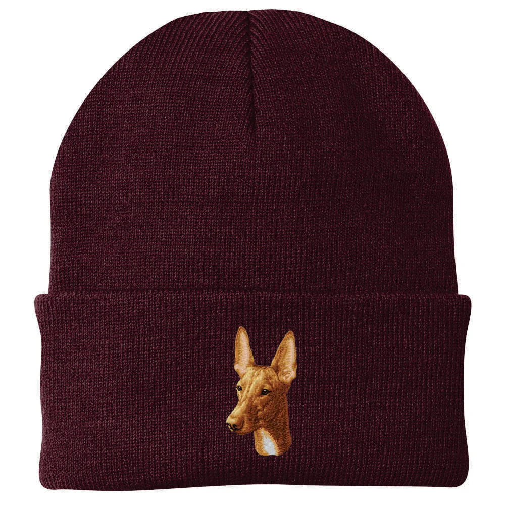 Pharaoh Hound Embroidered Beanie - Image 5