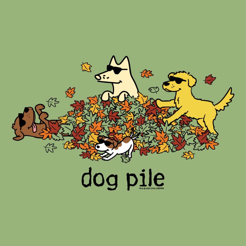 Dog Pile Autumn - Lightweight Tee - Image 2