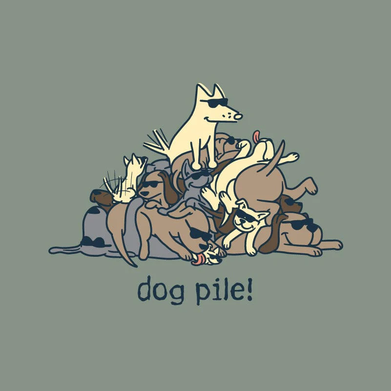 Dog Pile - Classic Long-Sleeve T-Shirt - Image 2