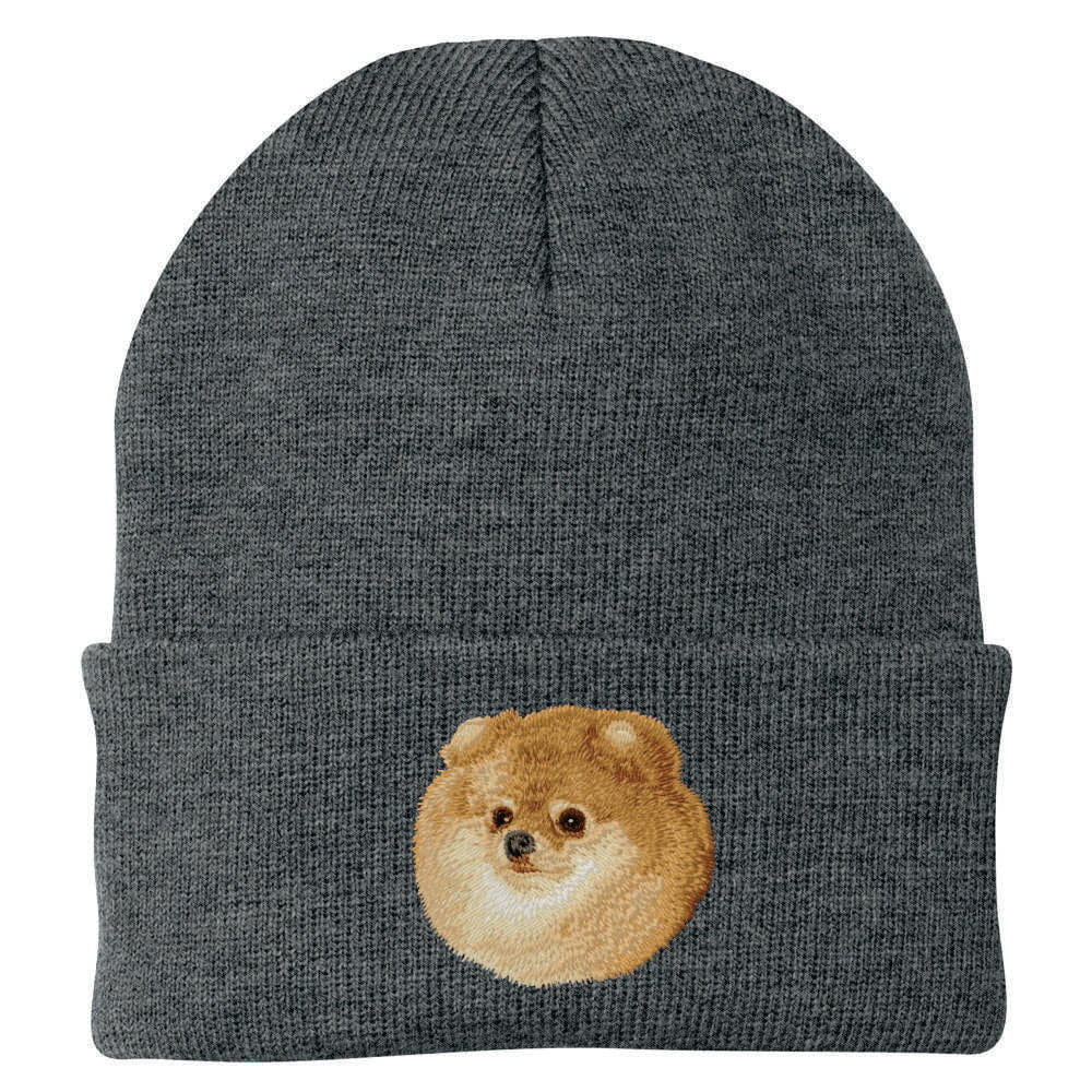 Pomeranian Embroidered Beanie - Image 2