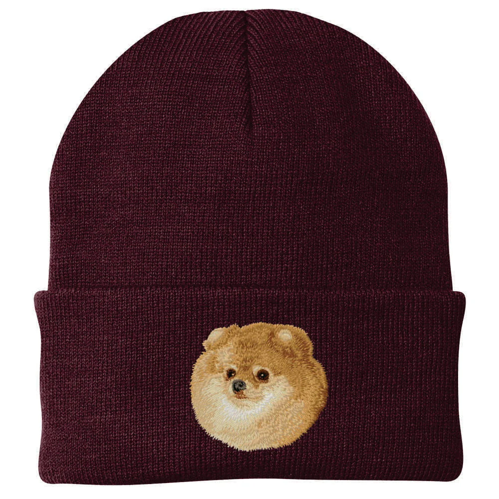 Pomeranian Embroidered Beanie - Image 4