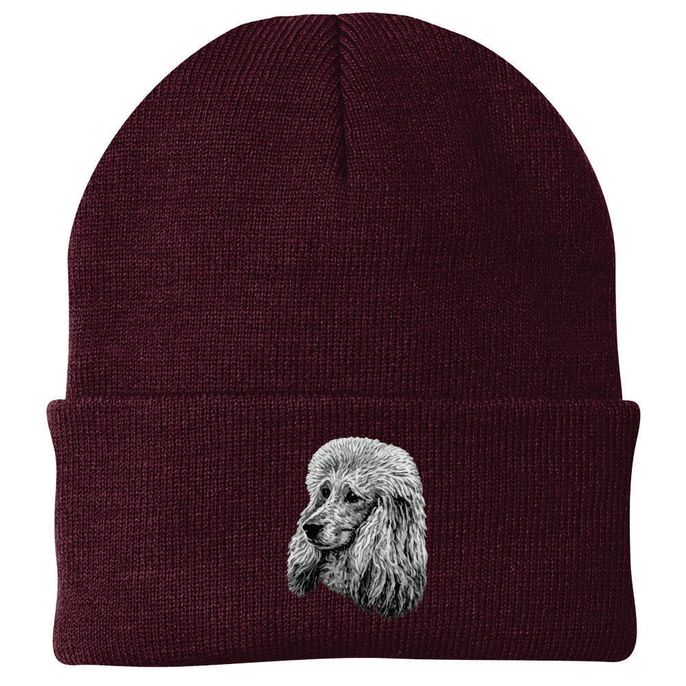 Poodle Embroidered Beanie - Image 12