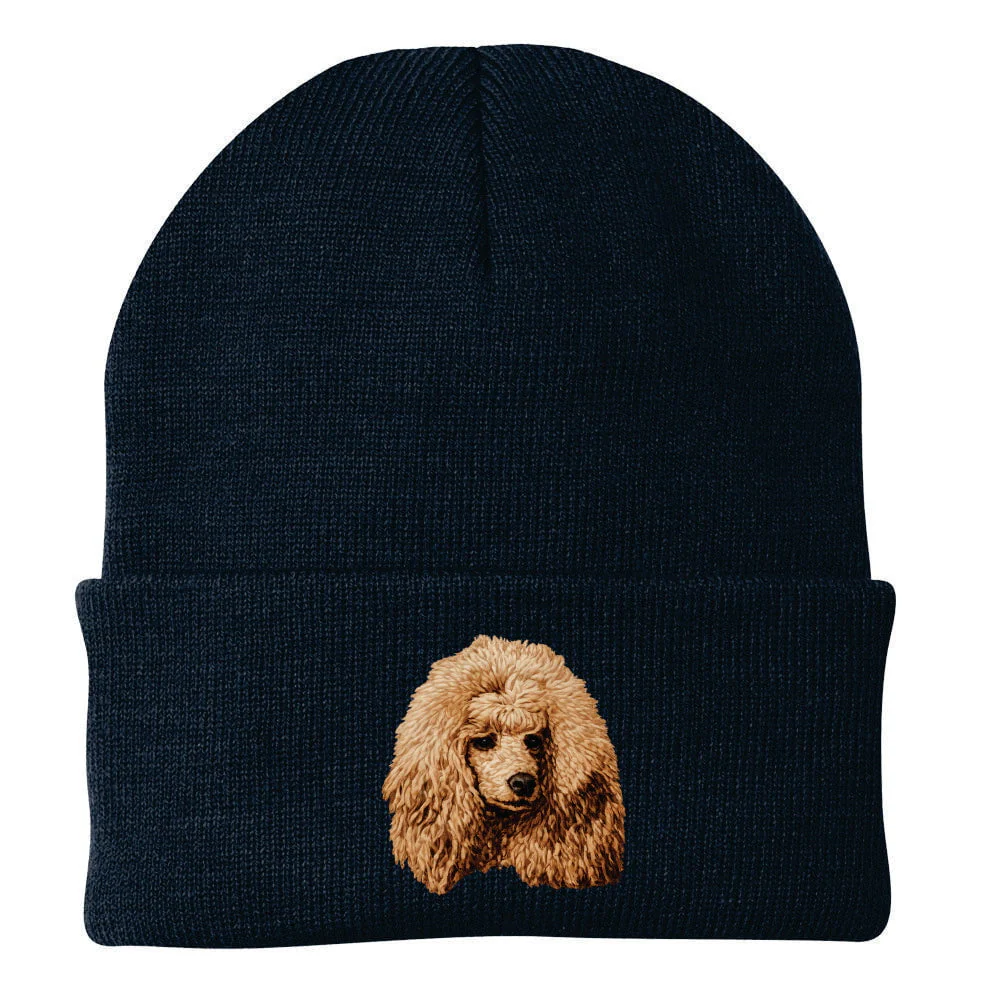 Poodle Embroidered Beanie - Image 5