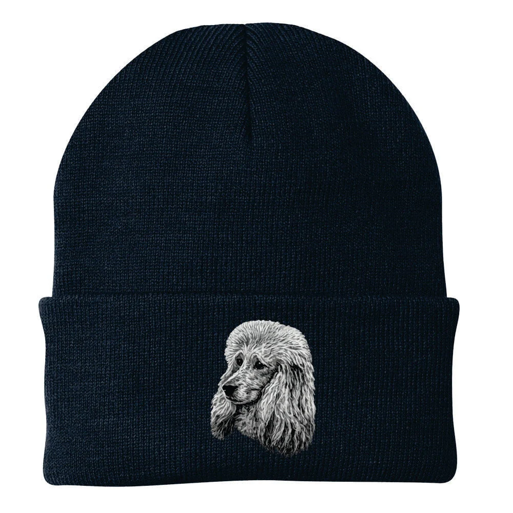 Poodle Embroidered Beanie - Image 6