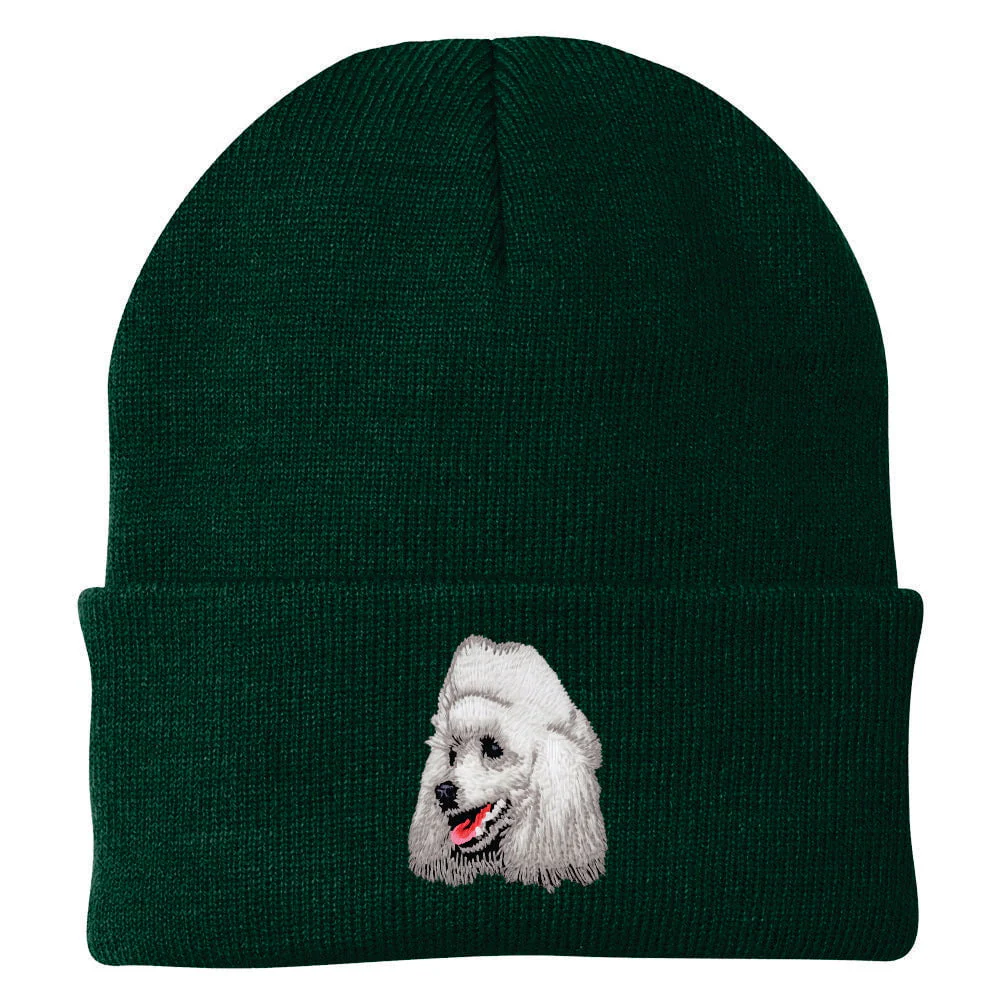 Poodle Embroidered Beanie - Image 7