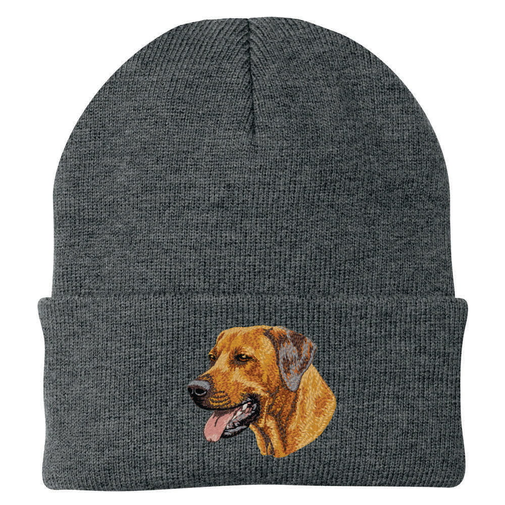 Rhodesian Ridgeback Embroidered Beanie - Image 2