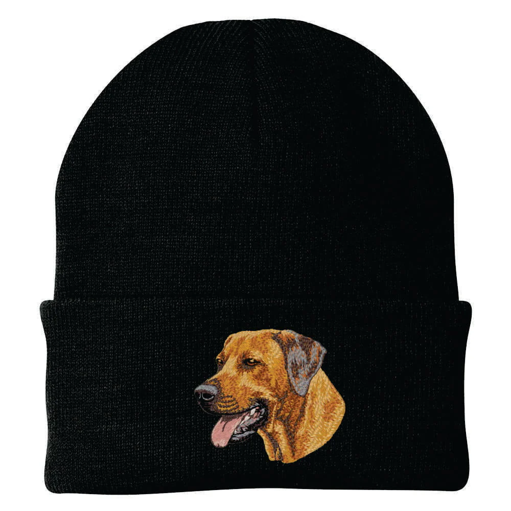 Rhodesian Ridgeback Embroidered Beanie - Image 3