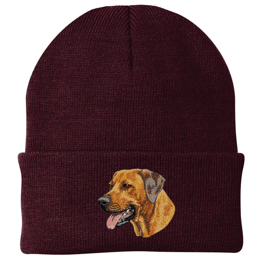 Rhodesian Ridgeback Embroidered Beanie - Image 4