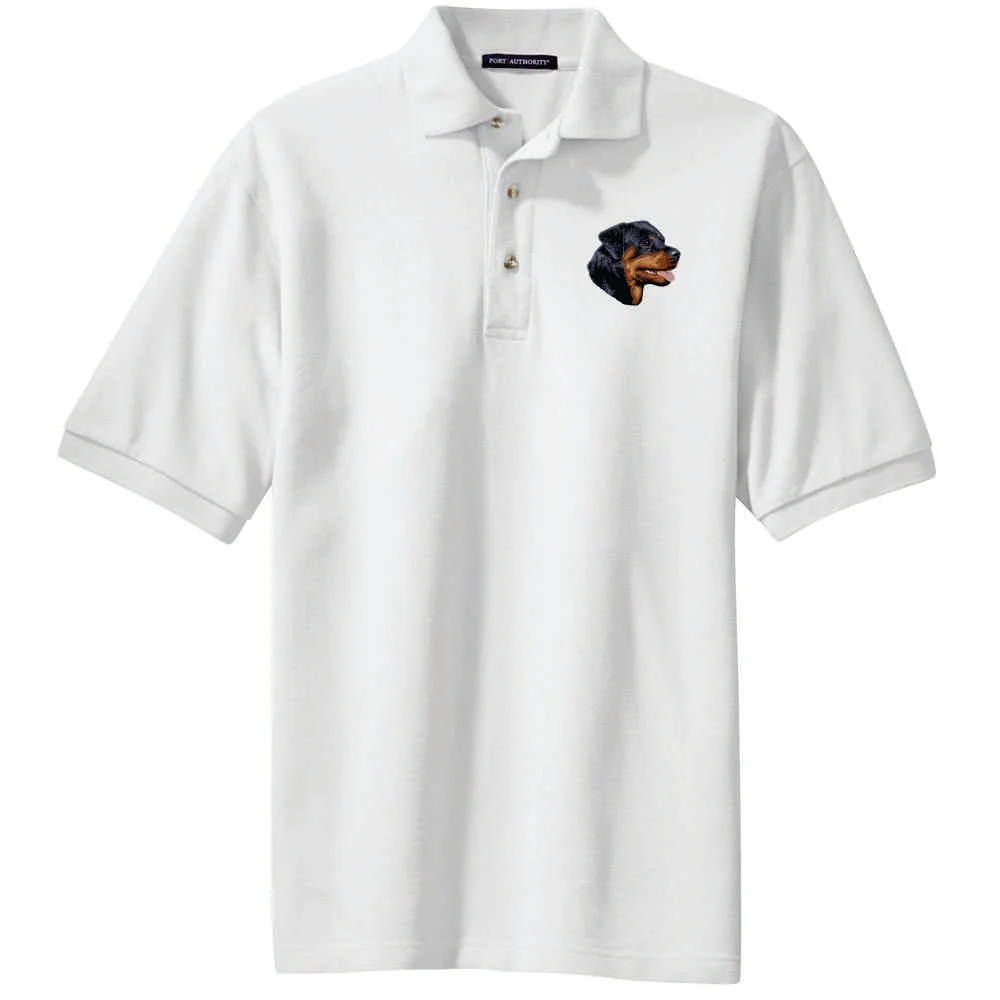 Rottweiler Embroidered Polo Shirt - Image 2