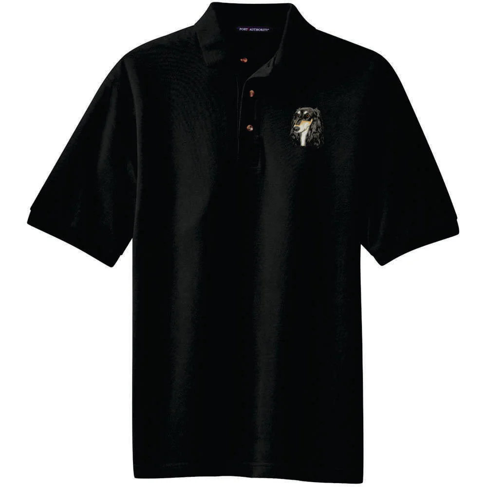Saluki Embroidered Polo Shirt - Image 3