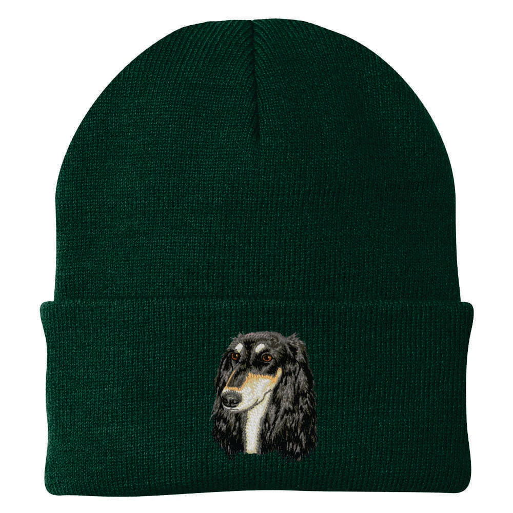 Saluki Embroidered Beanie - Image 2