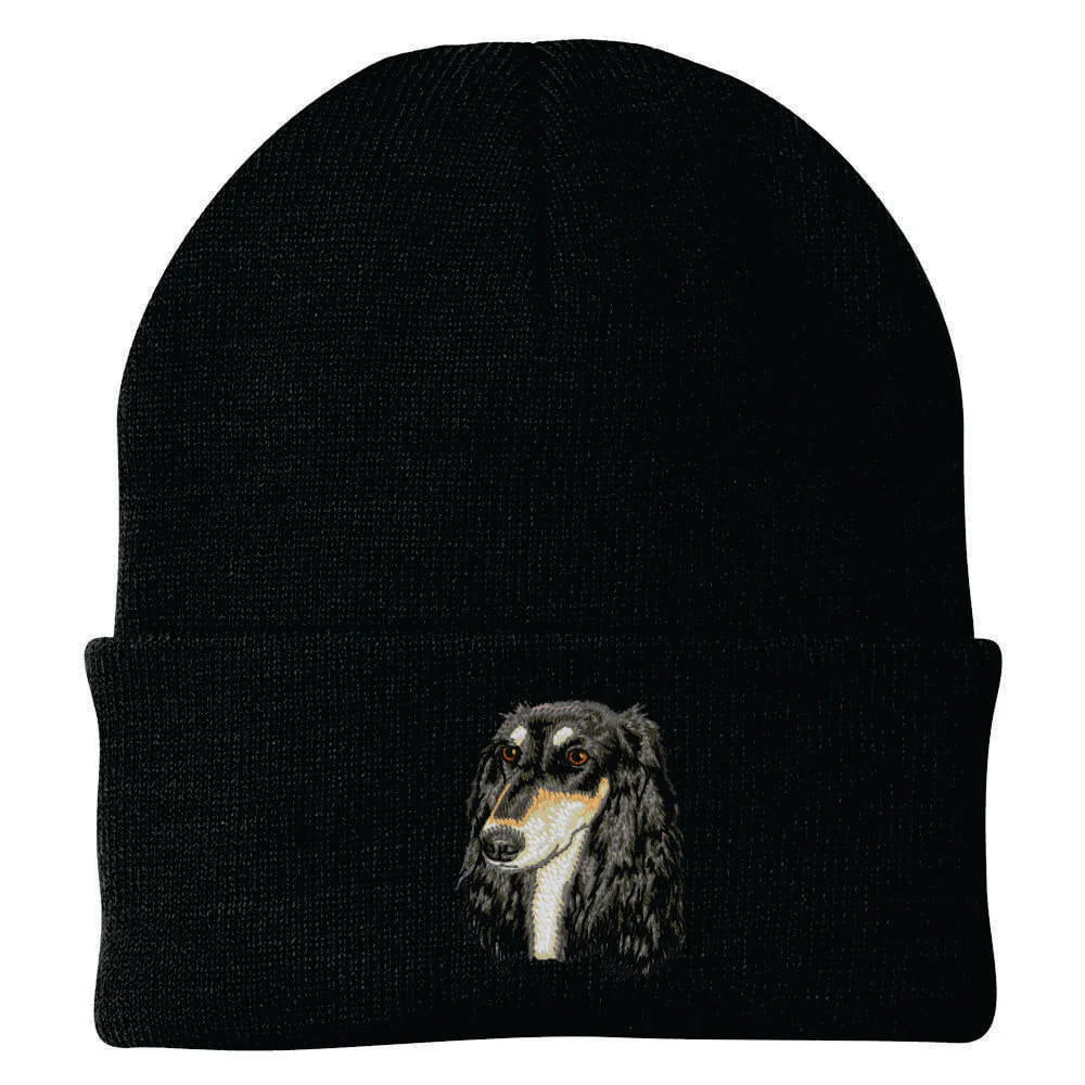 Saluki Embroidered Beanie - Image 3