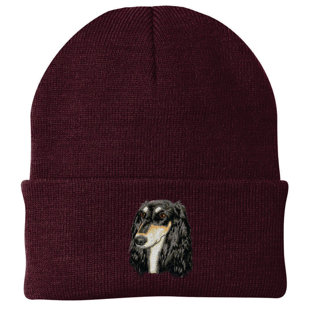Saluki Embroidered Beanie - Image 4