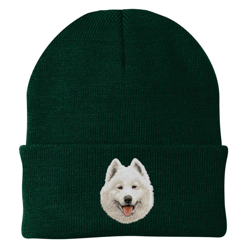 Samoyed Embroidered Beanie - Image 2