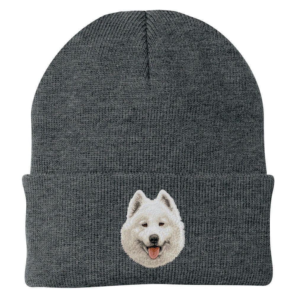 Samoyed Embroidered Beanie - Image 3